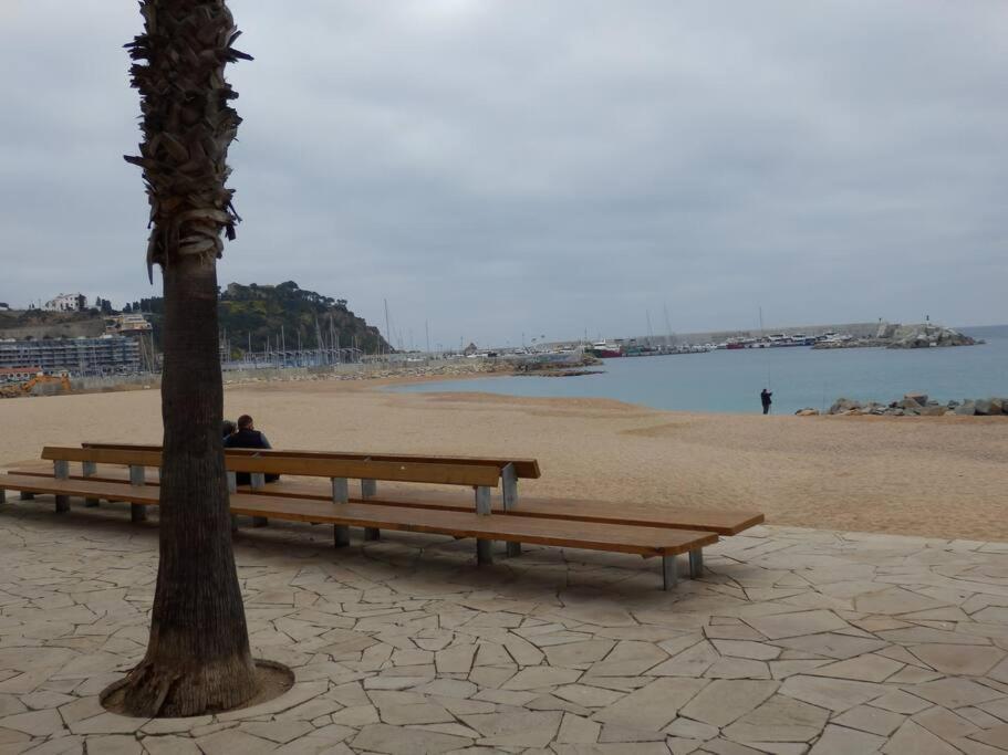 Apartamento Blanes Playa Esterno foto
